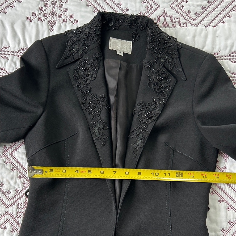 Alberto Makali Black Embellished Jacket - Picture 7 of 12